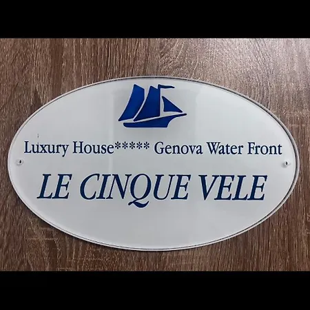 Ferienwohnung Le Cinque Vele Water Front Luxury House Genova Exterior foto
