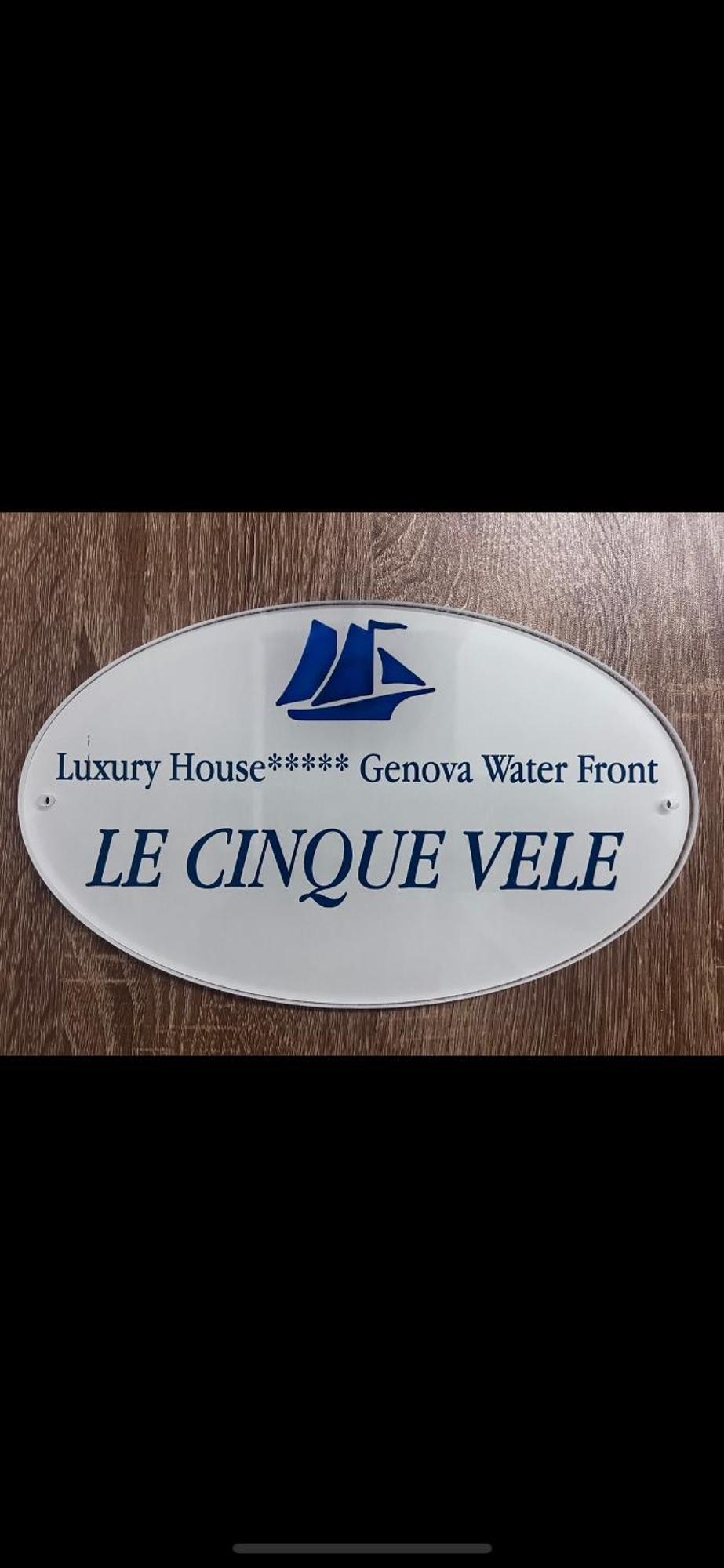 Apartment Le Cinque Vele Water Front Luxury House Genoa